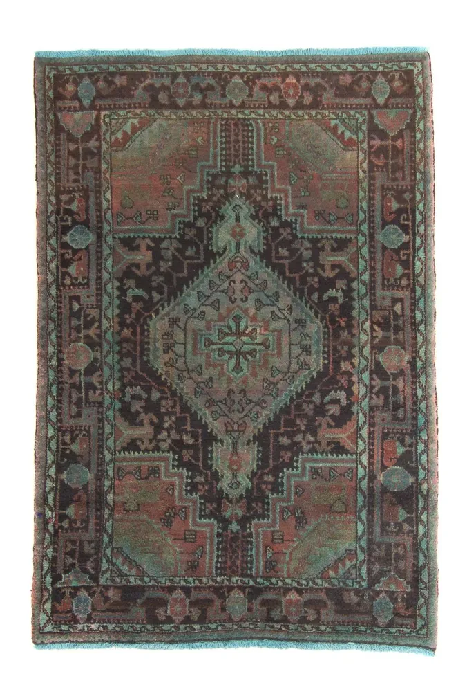 Orientteppich 174 x 120 cm - hellblau