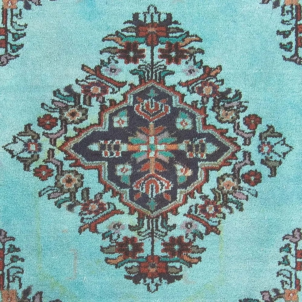 Orientteppich 180 x 97 cm - hellblau