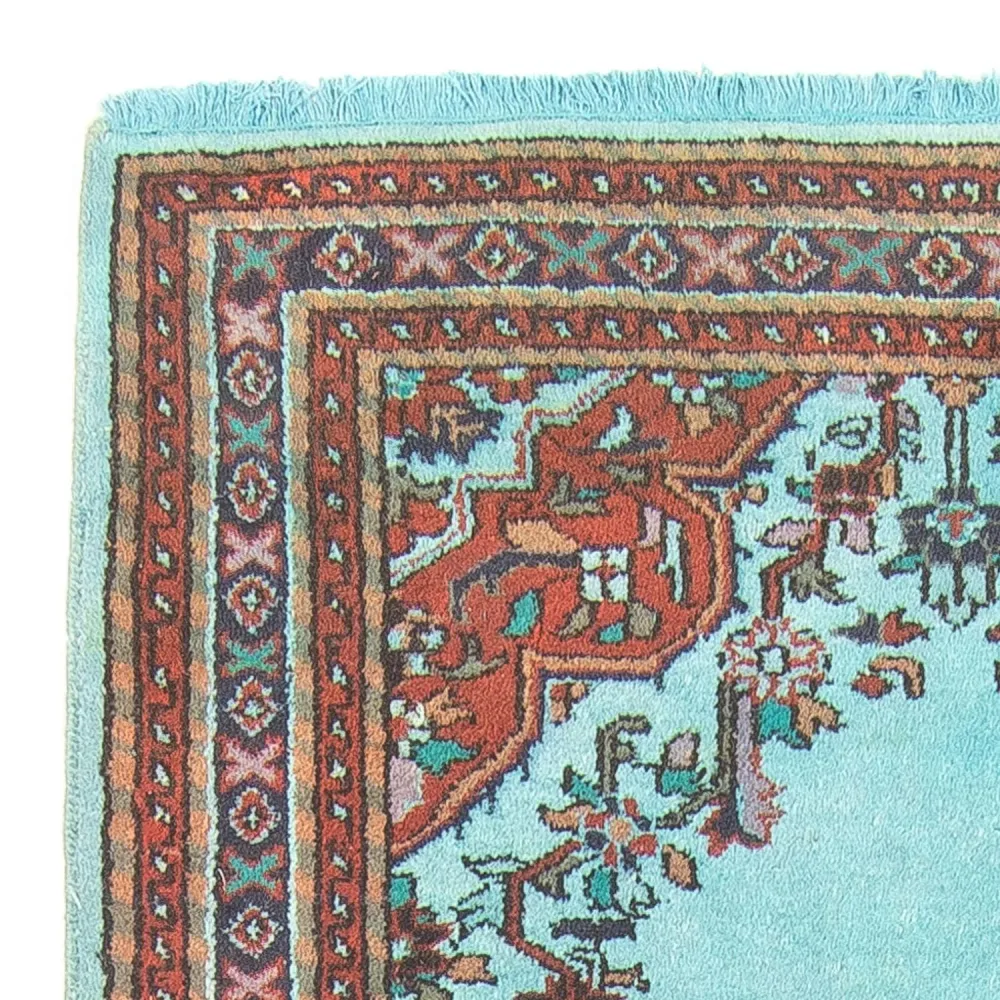 Orientteppich 180 x 97 cm - hellblau