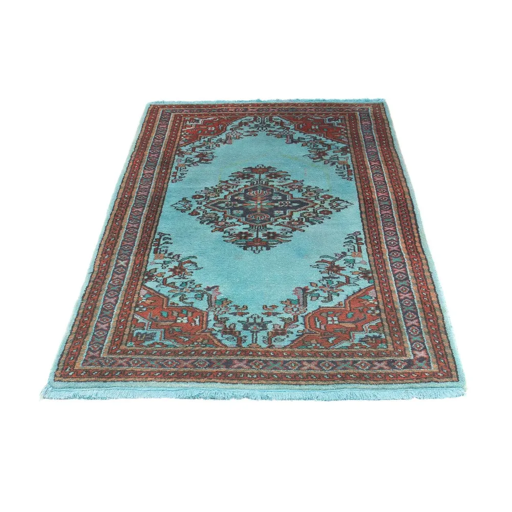 Orientteppich 180 x 97 cm - hellblau