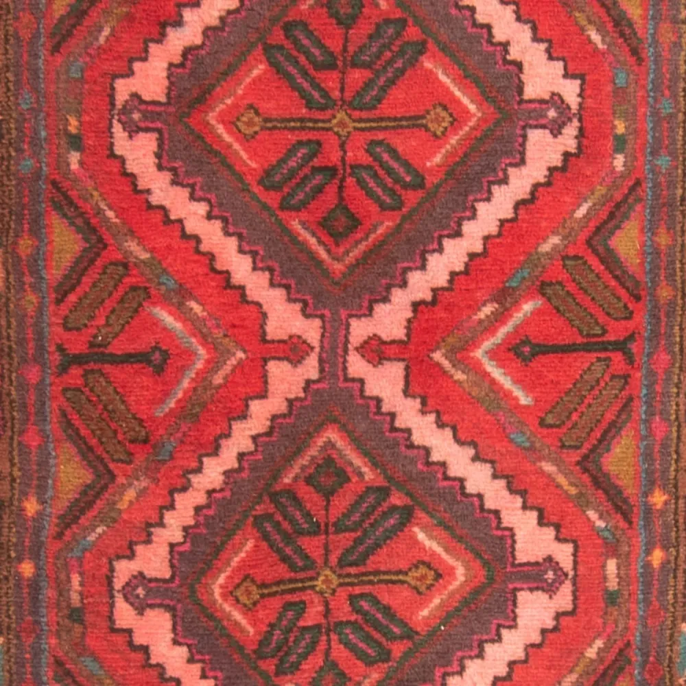 Orientteppich 282 x 80 cm - rot