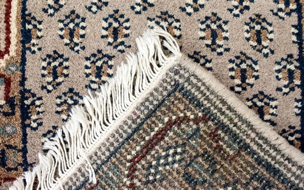 Orientteppich 90 x 60 cm - beige