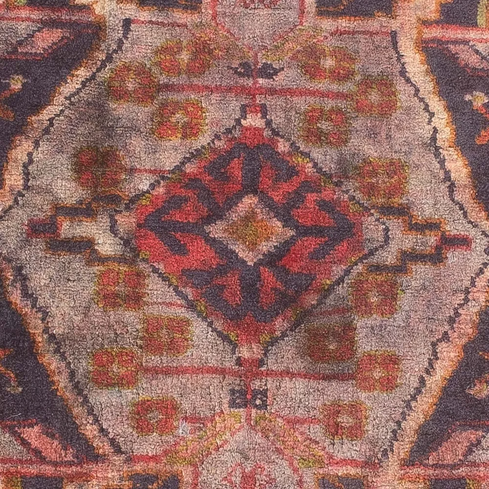 Orientteppich 81 x 65 cm - dunkelblau