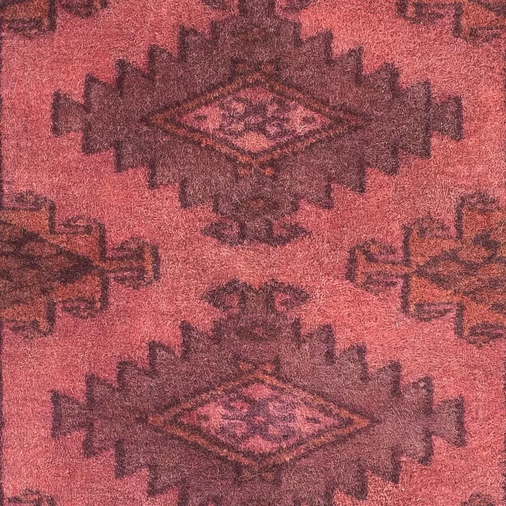Orientteppich 95 x 66 cm - hellrot