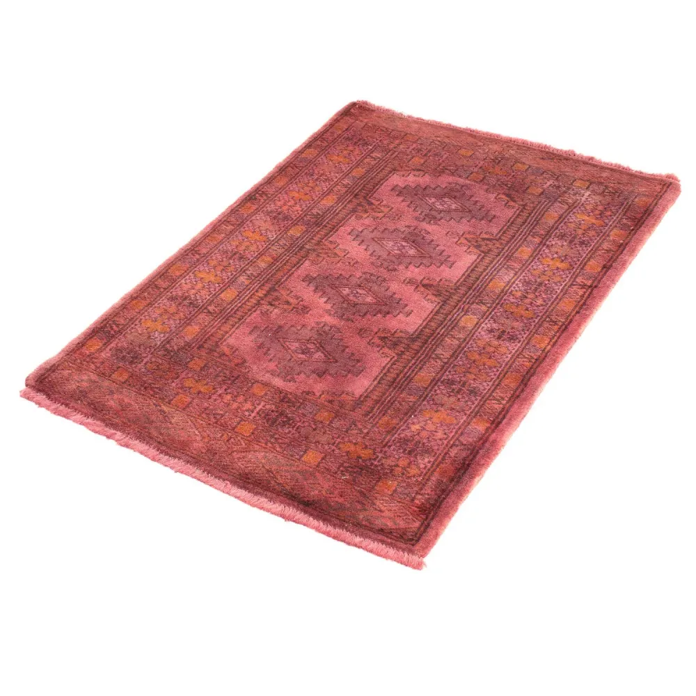 Orientteppich 95 x 66 cm - hellrot