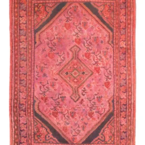 Orientteppich 84 x 55 cm - hellrot