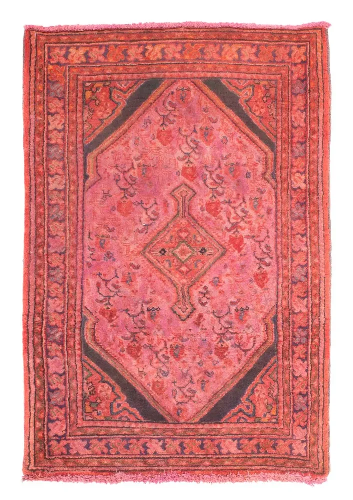 Orientteppich 84 x 55 cm - hellrot