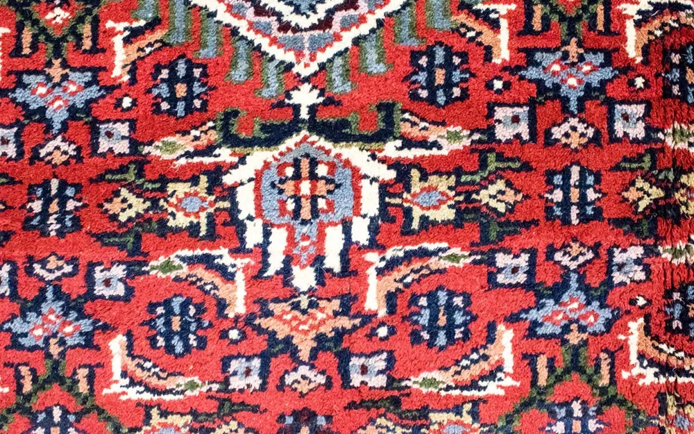 Orientteppich 90 x 60 cm - rot