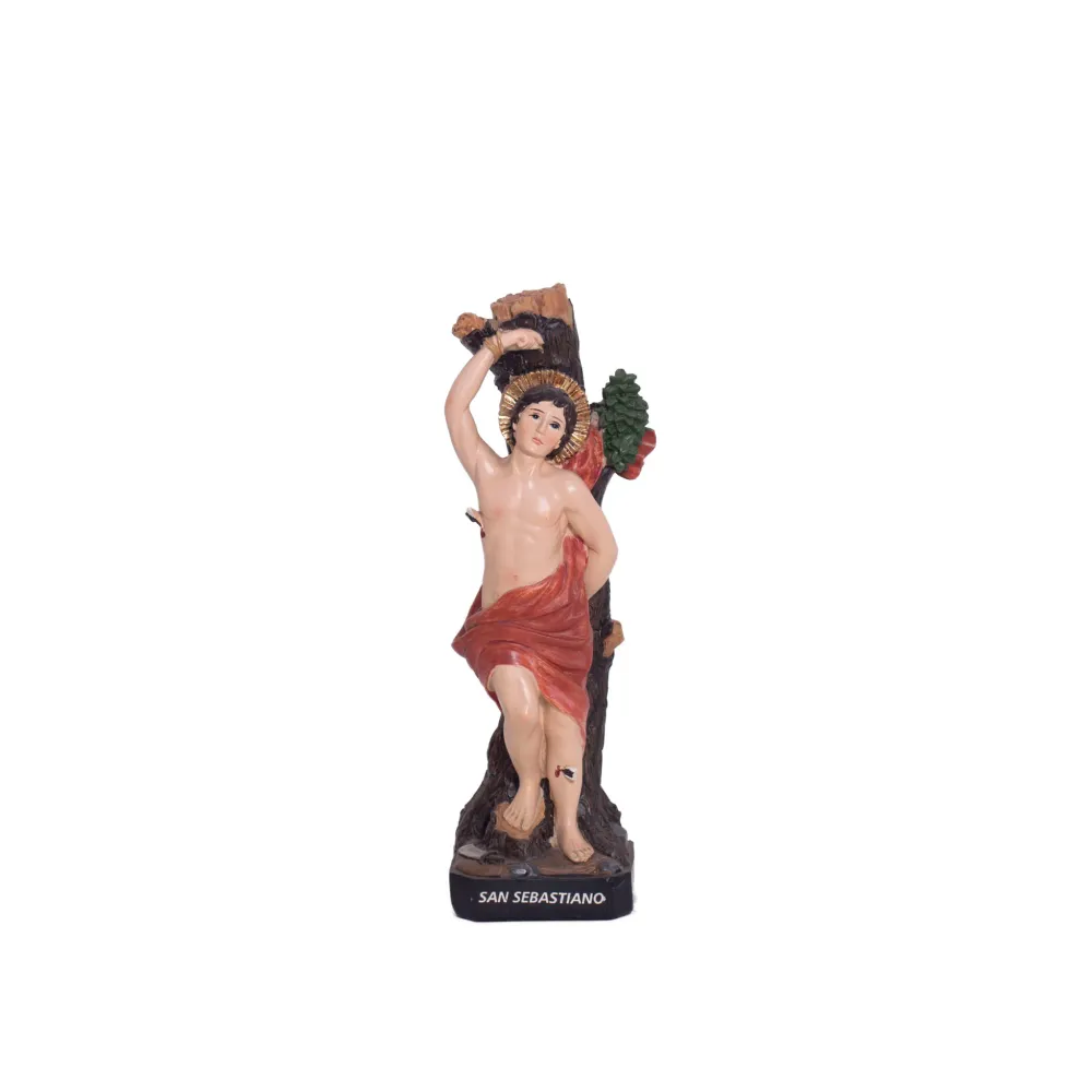 Estátua de resina de São Sebastião Paben