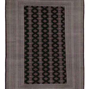 Pakistan Teppich - 178 x 135 cm - schwarz