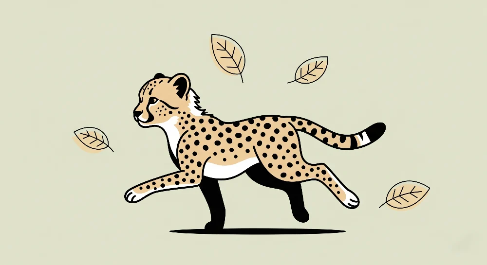 Papel de parede crianç | Leopardo alegre na Natureza
