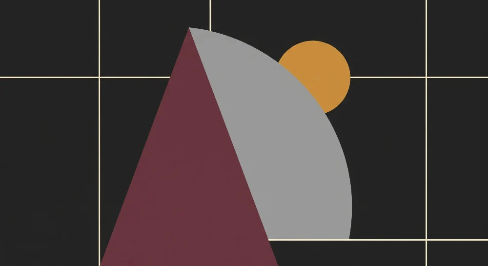 Papel de parede para quarto de crianç | Formas geométricas modernas