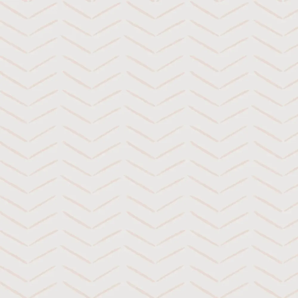 Papel de Parede Quarto Infantil com Padrão Repetido - Chevron | Rosa