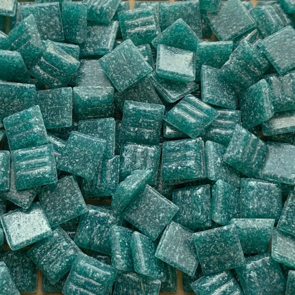 Pastilha de vidro 10mm Azul profundo