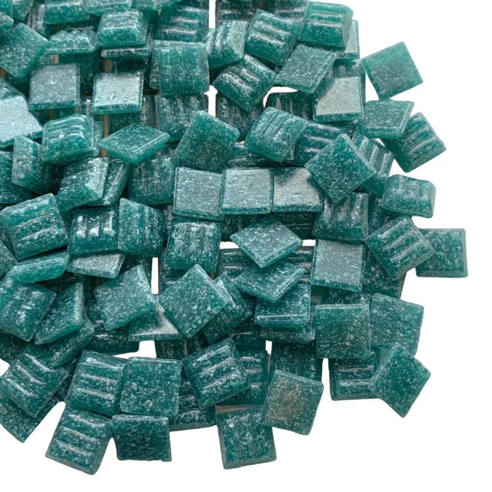 Pastilha de vidro 10mm Azul profundo