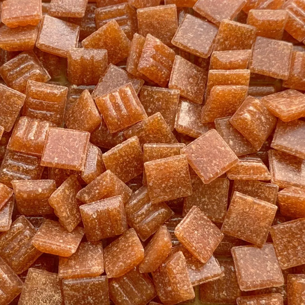 Pastilha de vidro 10mm Terracota
