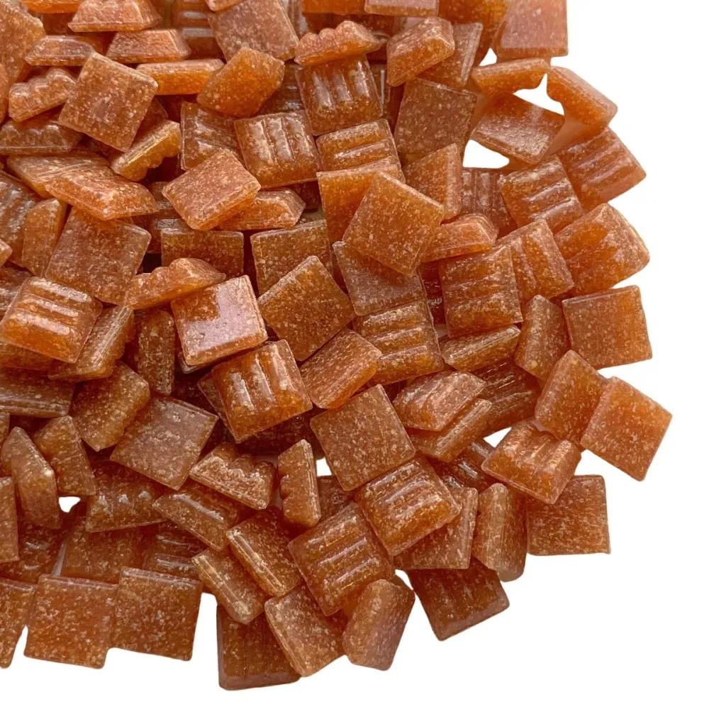 Pastilha de vidro 10mm Terracota