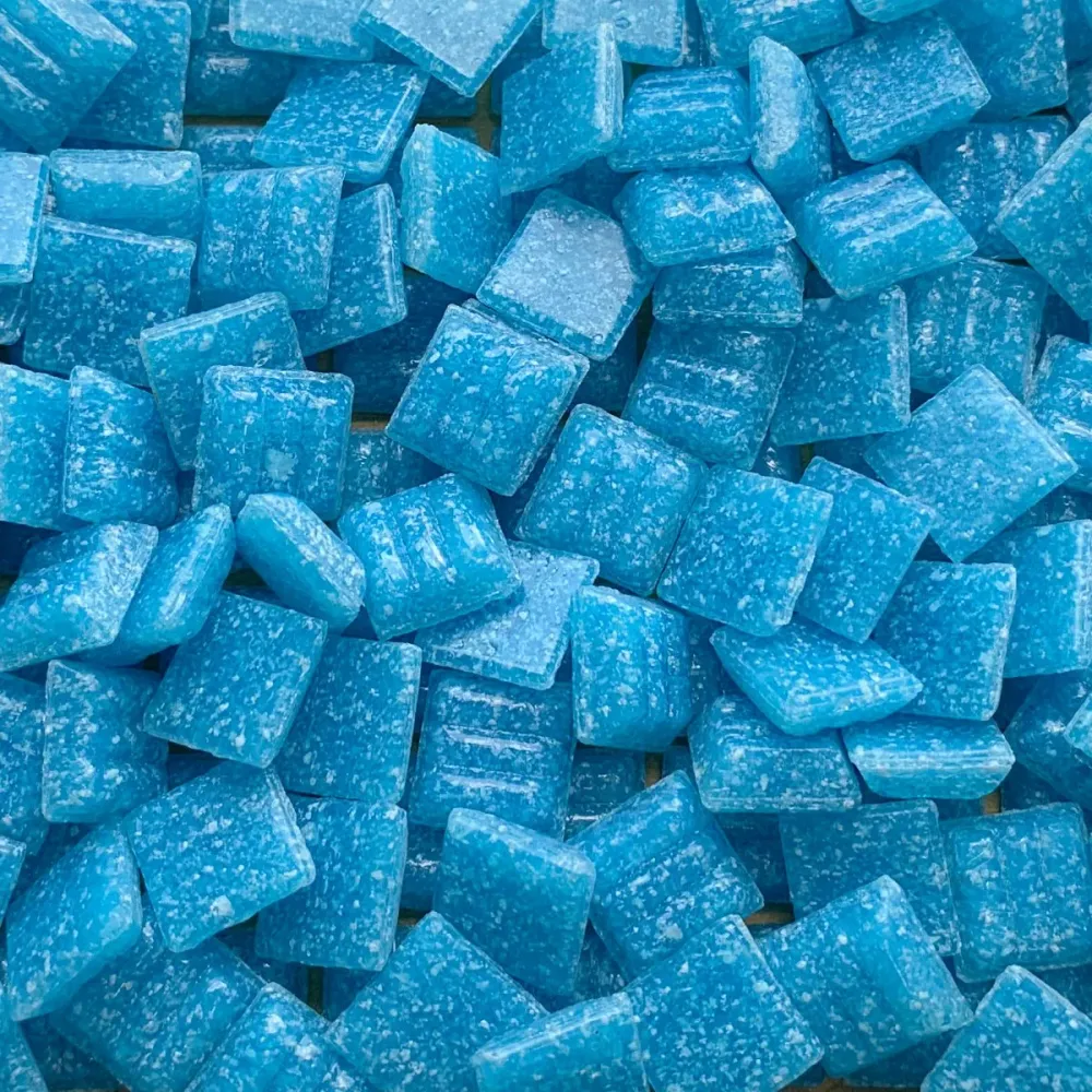 Pastilha de vidro 10mm Turquesa