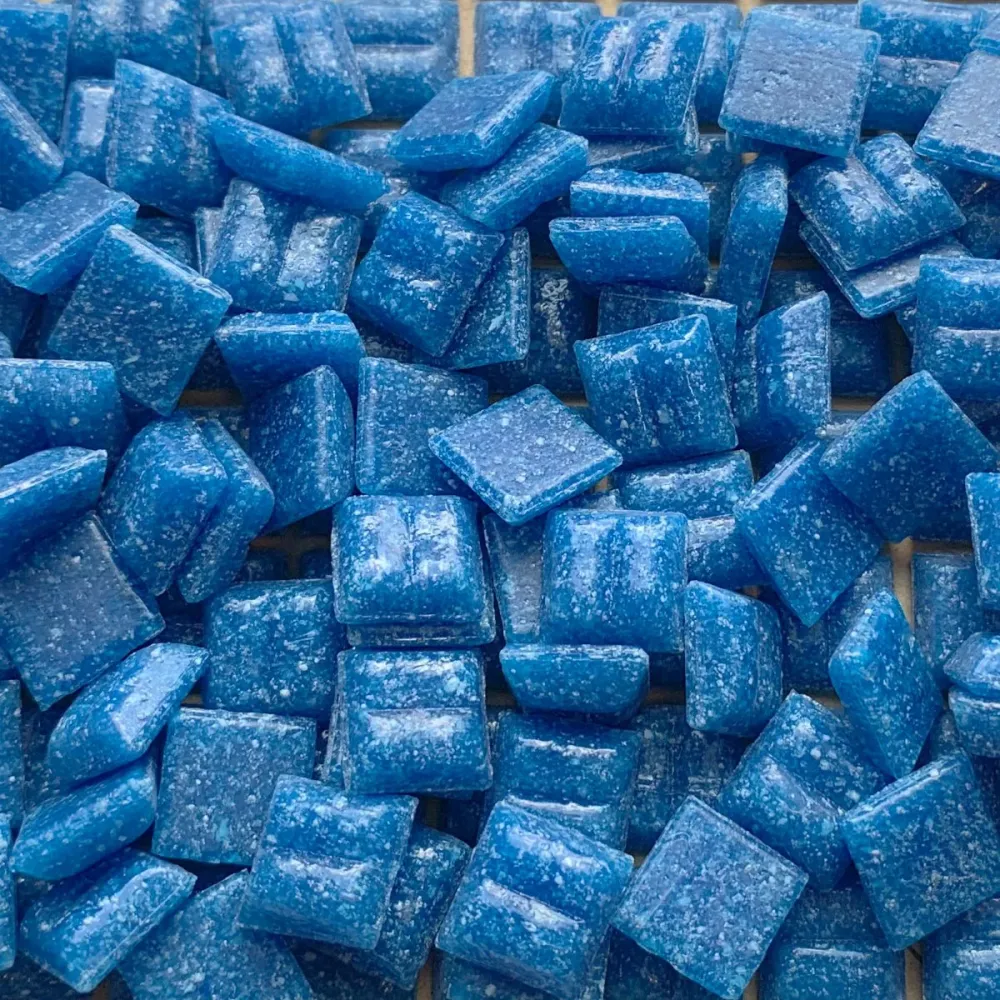 Pastilha de vidro 10mm Turquesa escura