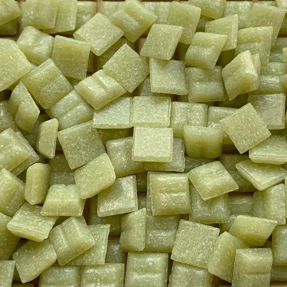 Pastilha de Vidro 10mm Verde Maçã