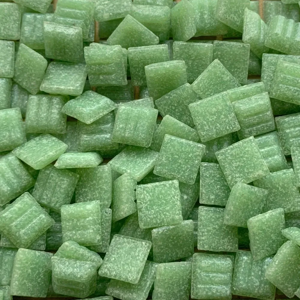 Pastilha de vidro 10mm Verde primavera