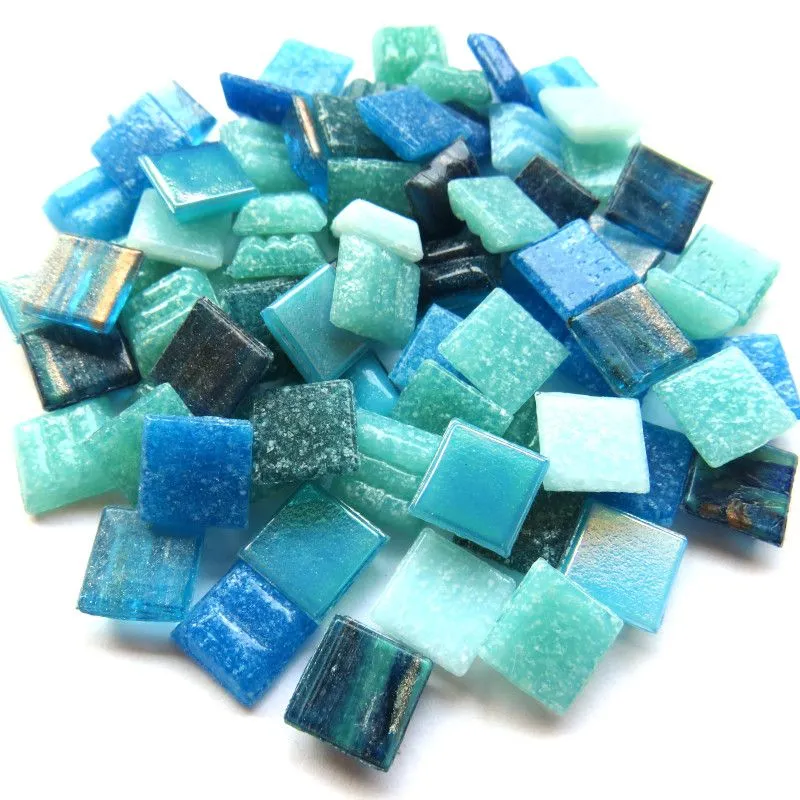 Pastilha de vidro Água Sortida 10mm