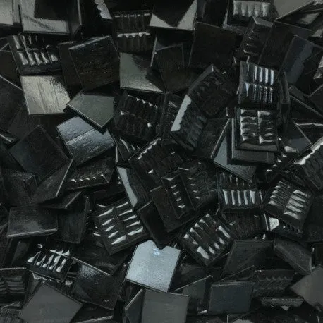Pastilha de Vidro Murano 20mm Preto