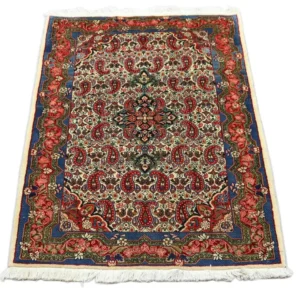 Perserteppich - Bidjar 150 x 100 cm - blau