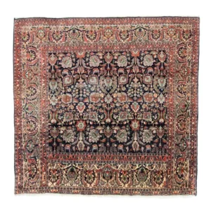 Perserteppich - Bidjar 187 x 197 cm - blau