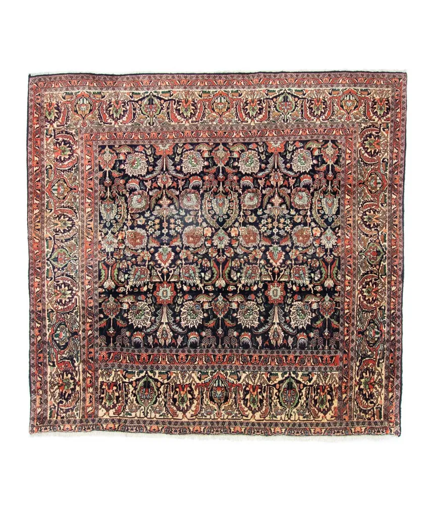 Perserteppich - Bidjar 187 x 197 cm - blau