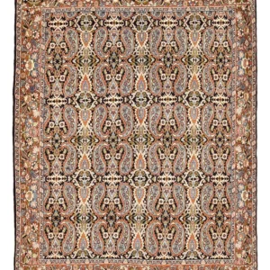 Perserteppich - Bidjar - 226 x 169 cm - hellchoco