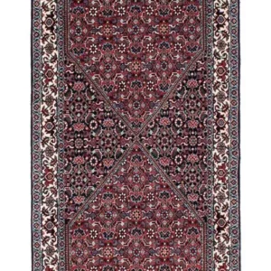 Perserteppich - Bidjar - Royal 205 x 73 cm - dunkelblau