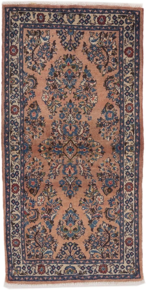 Perserteppich - Classic - 135 x 65 cm - hellrot