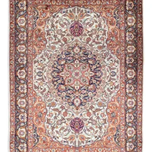 Perserteppich - Ghom 148 x 102 cm - beige