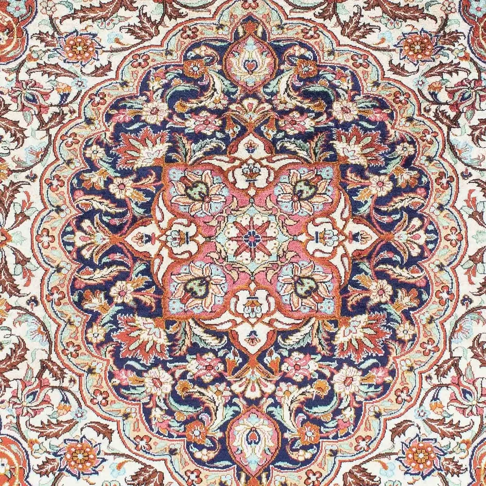 Perserteppich - Ghom 148 x 102 cm - beige