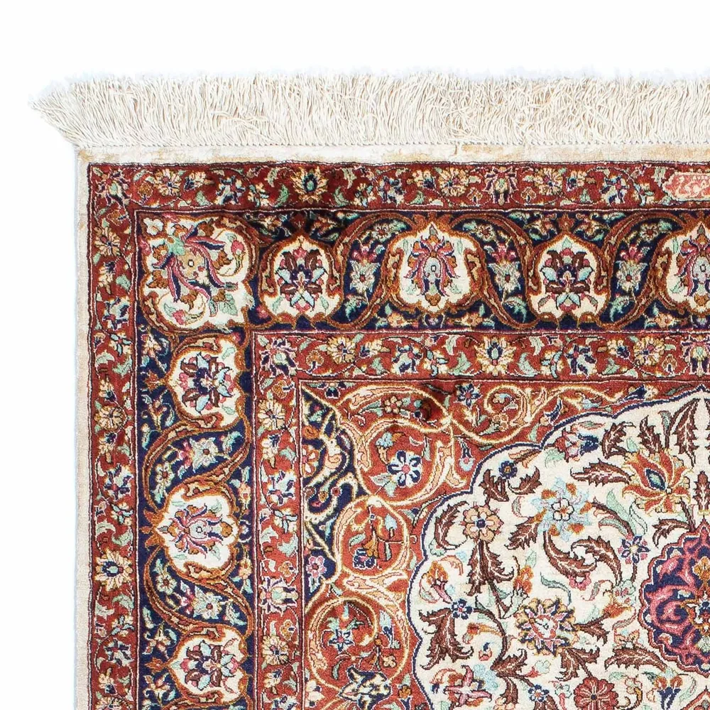 Perserteppich - Ghom 148 x 102 cm - beige