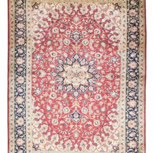 Perserteppich - Ghom 151 x 100 cm - rot