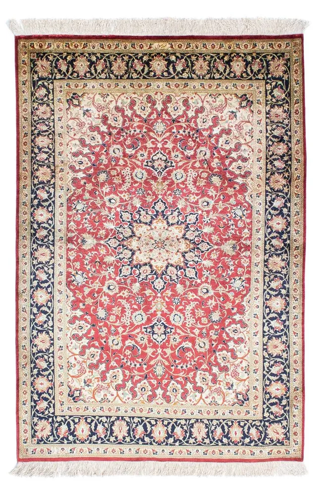 Perserteppich - Ghom 151 x 100 cm - rot