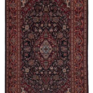 Perserteppich - Keshan - 220 x 137 cm - dunkelblau