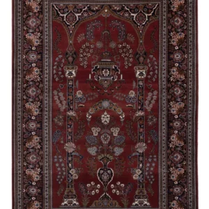 Perserteppich - Keshan - 222 x 141 cm - weinrot