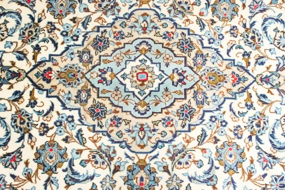 Perserteppich - Keshan 306 x 195 cm - beige