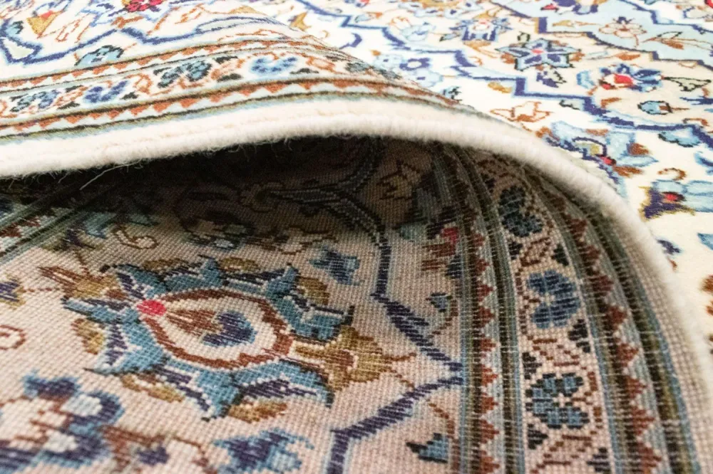 Perserteppich - Keshan 306 x 195 cm - beige