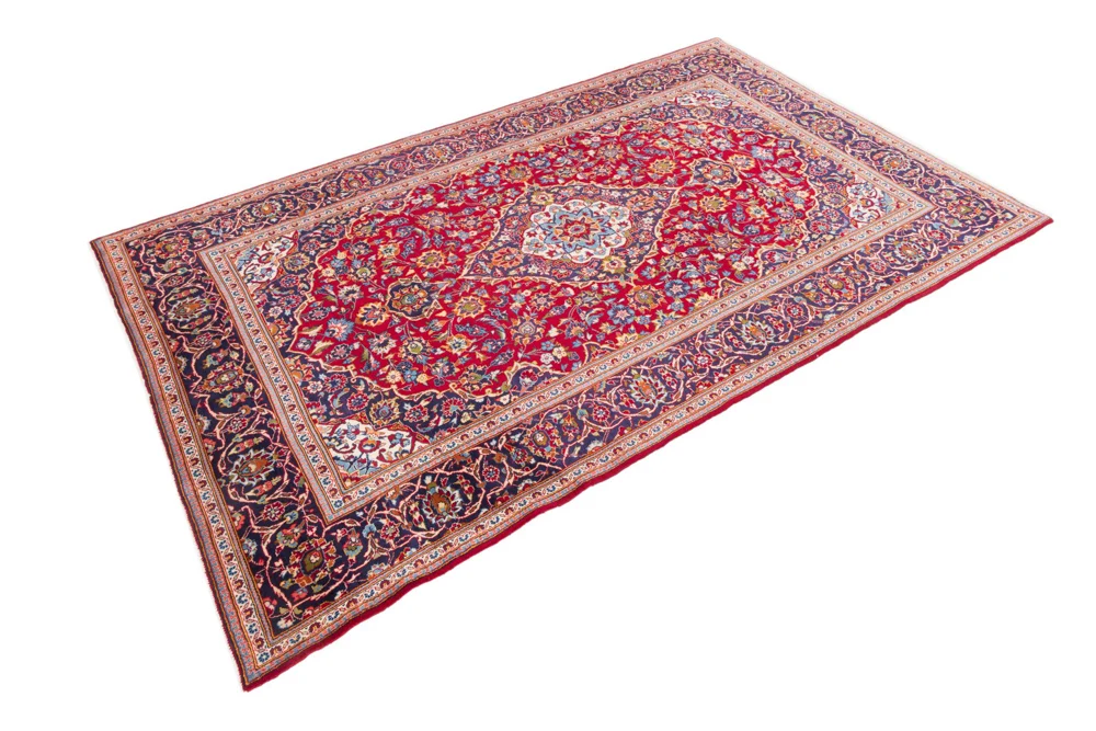 Perserteppich - Keshan - 322 x 205 cm - rot
