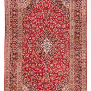 Perserteppich - Keshan - 354 x 218 cm - rot