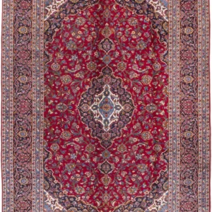 Perserteppich - Keshan - 355 x 255 cm - rot