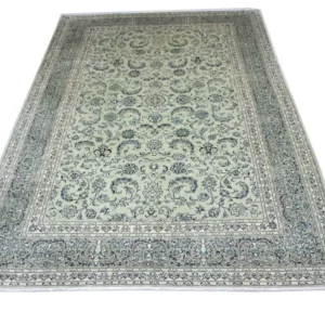Perserteppich - Keshan 362 x 251 cm - blau