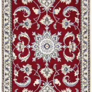 Perserteppich - Nain - 137 x 70 cm - rot