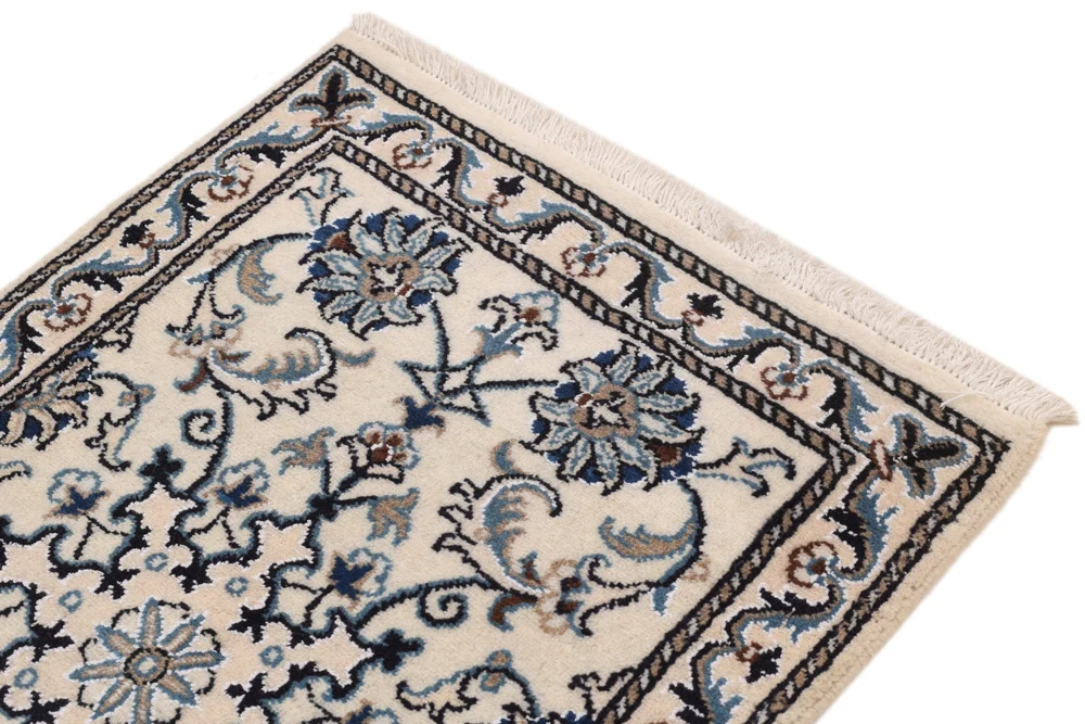 Perserteppich - Nain - 92 x 61 cm - creme