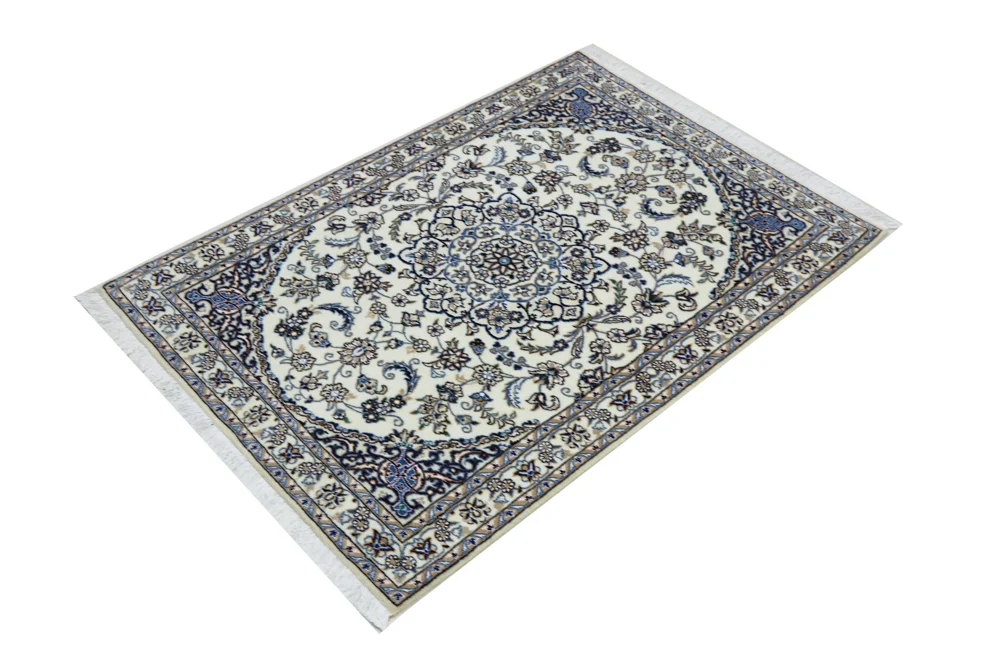 Perserteppich - Nain - Premium - 148 x 100 cm - creme