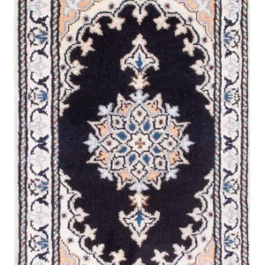 Perserteppich - Nain - Royal - 60 x 40 cm - dunkelblau